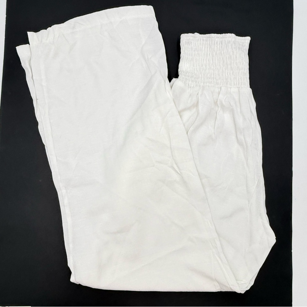 NEW Pallet Pull White Baggy Pants Size Medium (CWB0001)